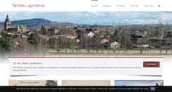 Desktop Screenshot of familles-de-quintenas.com